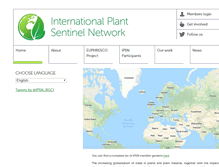 Tablet Screenshot of plantsentinel.org